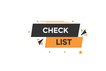 check list customize  vectors, sign, level bubble speech check list
