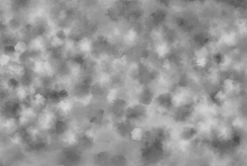 水彩画風滲み模様モノクロ