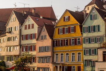 Medieval houses in Tubingen, Germany