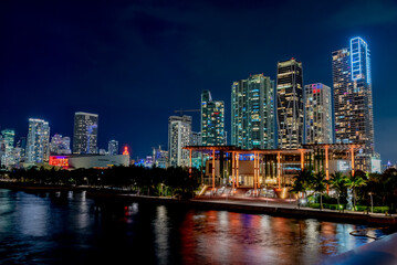 Fototapeta premium view of Miami city in Florida USA