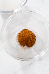 Patriotic cinnamon twists