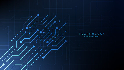 Hi-tech digital technology futuristic circuit digital.Abstract futuristic design. artificial intelligence.Modern futuristic design.Abstract technology vector illustration background.