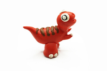 modeling clay, clay, dinosaur, animal, education, art, kid, white, colors, red, yellow, green, egg, tree, blue, purple