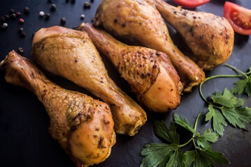fried chicken legs © Natalia Kogut