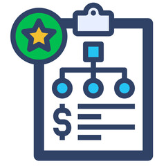 design thinking filled outline style icon