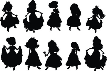 Princess silhouette.
