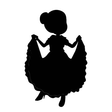 Princess silhouette.