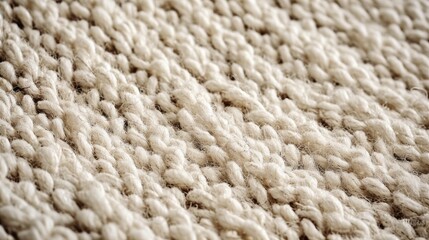 close up of knitted fabric cotton carpet texture