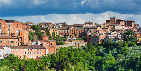 Fototapeta premium Italy ,old Europe , toscan, wine, architecture, 