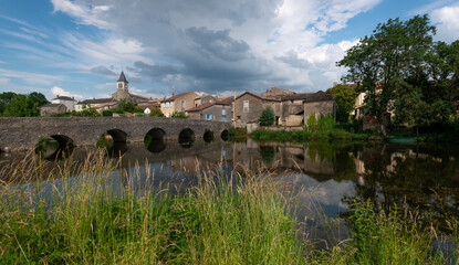 Rivi&egrave;re La Vonne, Sanxay, Vienne, 86, Region Nouvelle Aquitaine, France