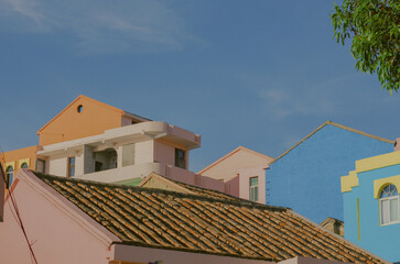 Taizhou colorful fishing village