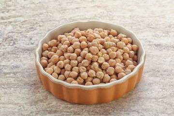 Dry Chickpea beans for cooking