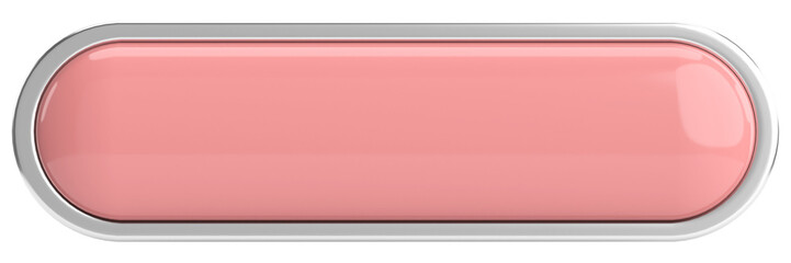 Fototapeta premium 3D button. Empty button. 3D illustration.