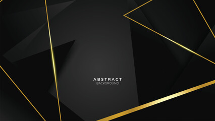 vector gradient golden black luxury background