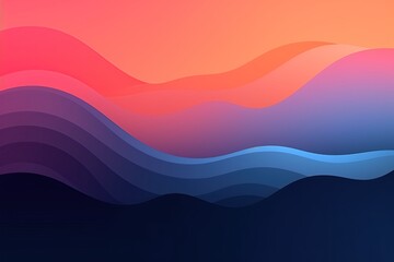 abstract background with colorful waves, created with AI, AI, generative AI