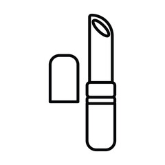 lipstick icon, fashion vector, lip illustration