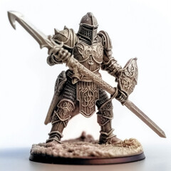 Hero knight figure of role playing game