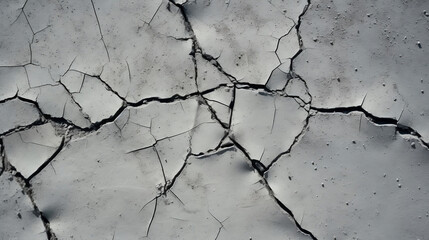 Obraz premium cracked concrete wall