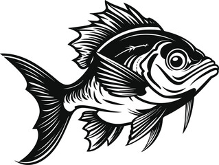 Charming Fish Vector Designs for Coastal and Beach-inspired Art
