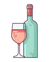 wine bottle design celebration and elegance