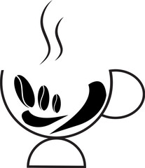Obraz premium coffee shop icon 