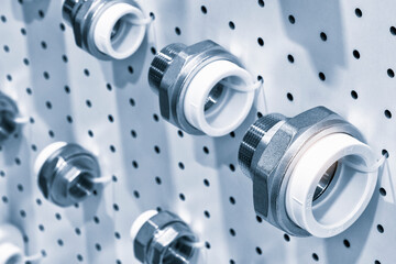 Plumbing fixtures and piping parts, brass connector water valve for pipe, Brass water valve