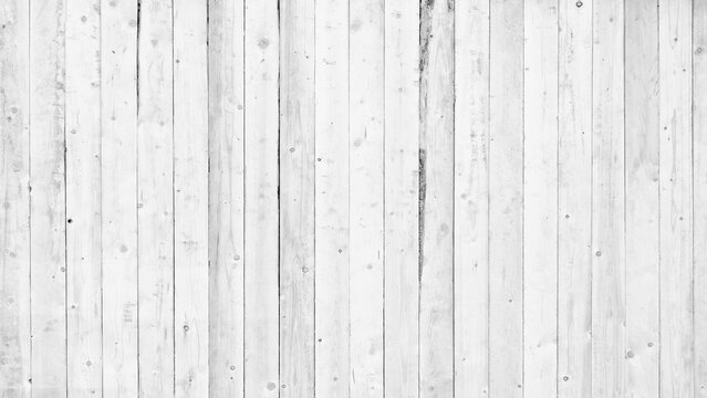 Wooden gray white texture background from old wooden logs wall, abstract wooden texture background as template, page or web banner