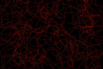 Red dotted line texture dynamic particle effect smooth straight lined background