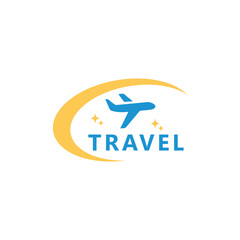 Travel agency vector logo template. Holiday logo design