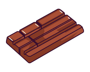 A heap of candy bricks chocolate a sweet gift