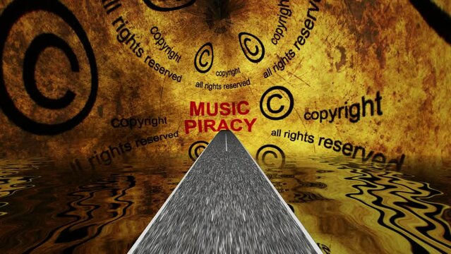 Driving to the world of music piracy