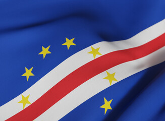 Flag of Cape Verde (Cabo Verde)
