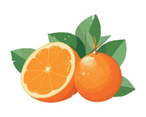 Fresh citrus fruits symbolize healthy summer eating