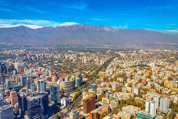 Santiago do Chile cordilheira dos andes