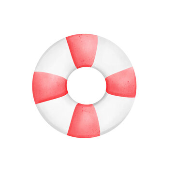 recommend clip art: lifebuoy isolated