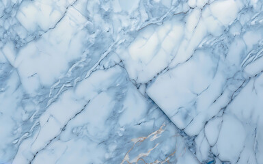 Blue marble pattern texture background for interior design.