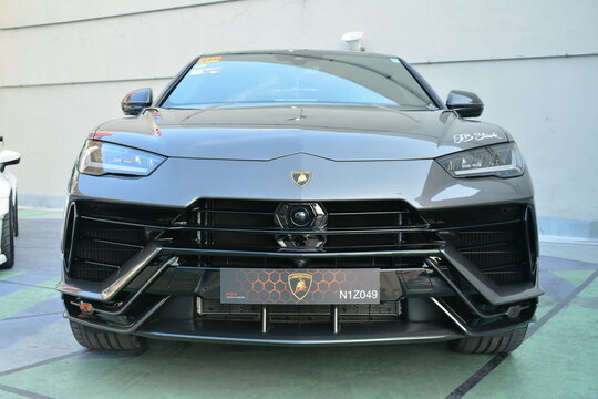 Lamborghini urus suv at Sneaky mods car meet in Paranaque, Philippines