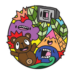 Monster Sketch Doodles