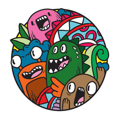 Monster Sketch Doodles