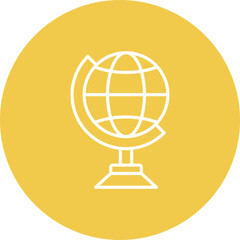 Globe Stand Icon