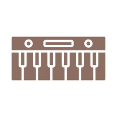 Fototapeta premium Piano Icon