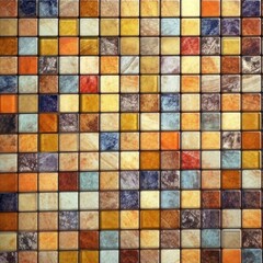 mosaic tiles texture background with squares