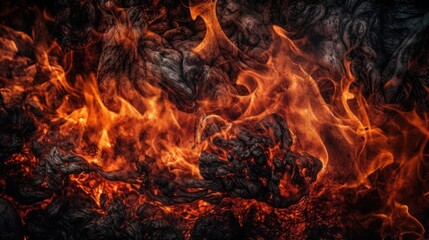 Fototapeta na wymiar fire texture background