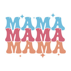 Mother's day Retro SVG