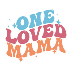 Mother's day Retro SVG