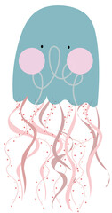 Animales marinos © La Gise Ilustra