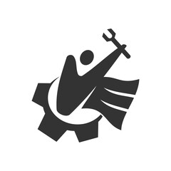 service logo template. Icon Illustration Brand Identity. Isolated and flat illustration. Vector graphic