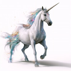 Plakat Unicorn. ai generated