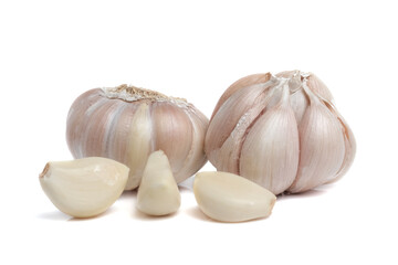 Garlic Isolated on white background