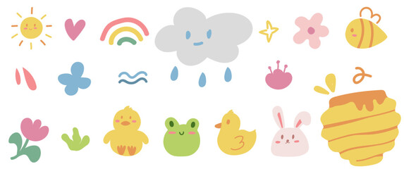 Cute Pastel Doodle 3